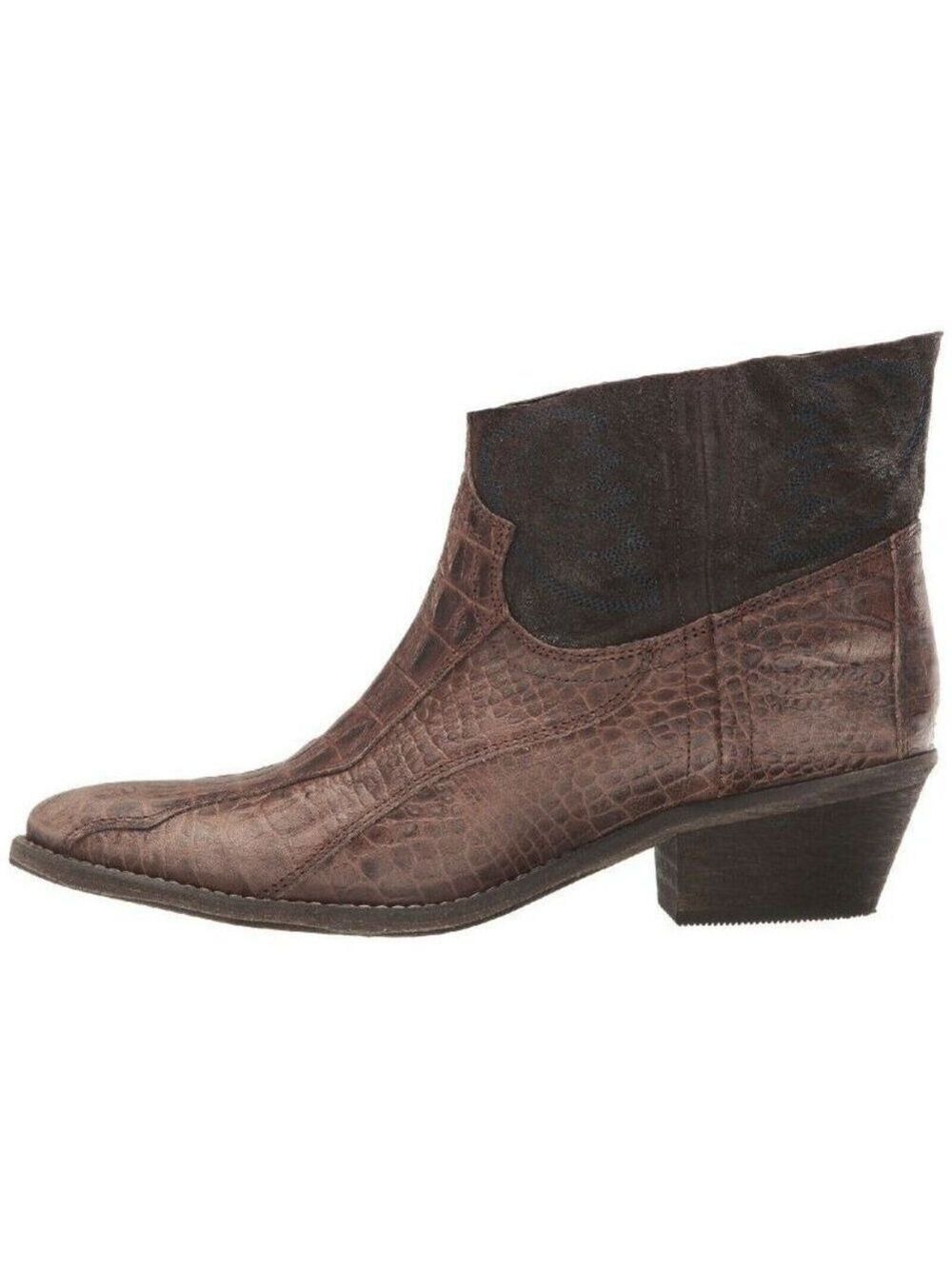 NIB Free People Dorado Combo Western Ankle Bootie
